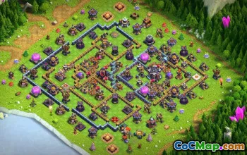 Copy Town Hall 15 Base Layouts for Clash of Clans #52094