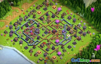 Top Town Hall 15 Base Layouts with Copy Link #52095