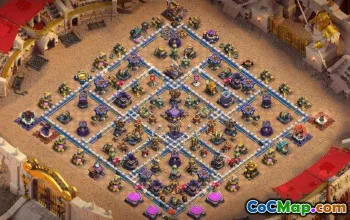 Copy Town Hall 15 Base Layouts & Maps #52133