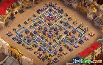 Top Town Hall 15 Base Layouts with Copy Link #52142