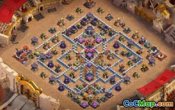 Top TH15 Base Layouts with Copy Links #52143