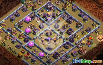 Top Town Hall 15 Base Layouts with Copy Link #53020