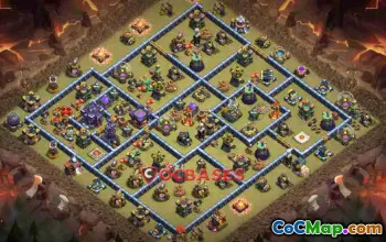 TH15 War Base: Anti Electro Dragon for CWL | Clash of Clans #23911