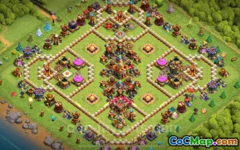 TH16 Anti Everything Base Link - Clash of Clans 2025 #22242