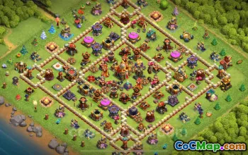 TH16 Farming Base Layout & Link - Clash of Clans 2025 #22395