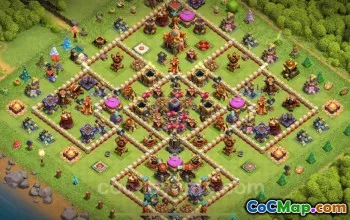 TH16 Farming Base Link - Hybrid Design for Clash of Clans 2025 #22221