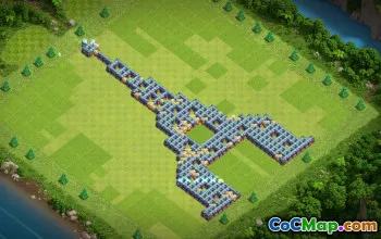 town hall 16, funny/progress base layout #41495