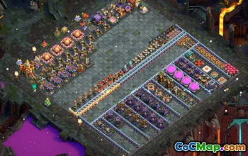 town hall 16, progress base layout #40313