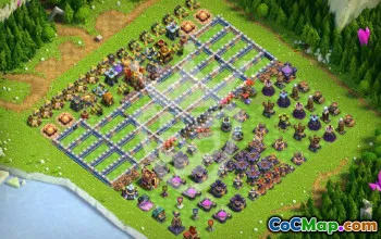 Best Town Hall 16 Base Layout Copy & Link #48249