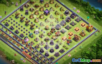 Top Town Hall 16 Base Layouts to Copy #48311