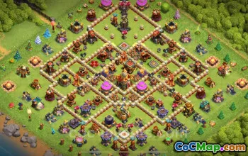TH16 Trophy Base for Legend League - Clash of Clans 2025 #22227