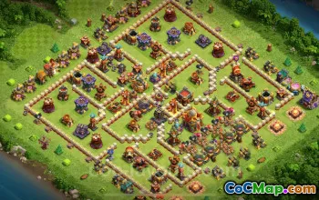 TH16 Trophy Defense Base #55344