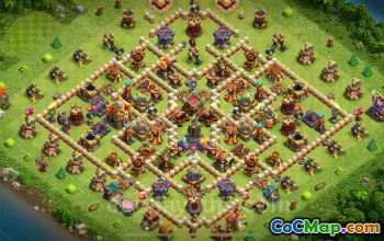 TH16 Trophy Defense Base with Link #55346