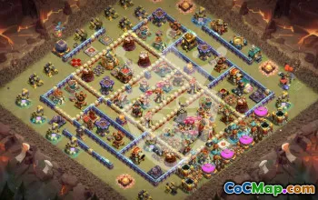 Copy TH16 Clash of Clans Base Layout #44724