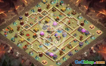 Top Copy Base Layouts for TH16 Clash of Clans #44725