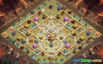 Top TH16 Clash of Clans Base Layouts #44762
