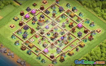 Top Clash of Clans Town Hall 16 Base Layouts #44765