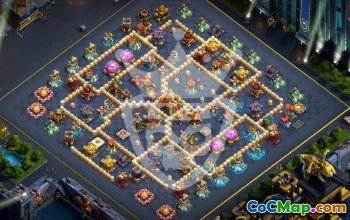 Top Clash of Clans TH16 Base Layouts with Copy Links #44770