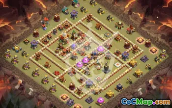 Top TH16 Clash of Clans Base Layouts & Links #44789