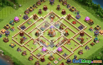 Top Town Hall 16 Base Layouts with Copy Links #44795