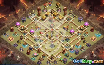 Top CoC Town Hall 16 Base Layouts with Link #44846