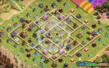 Custom Town Hall 16 Base Layouts with Links #44853