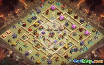 Top TH16 Clash of Clans Base Layouts #44870