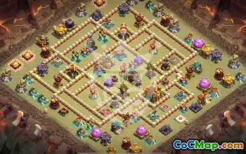 Copy Town Hall 16 Base Layouts for Clash of Clans #44871