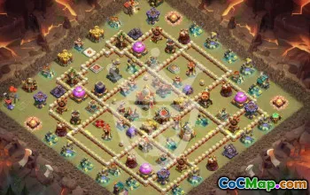 Top TH16 Clash of Clans Base Layouts with Links #44876