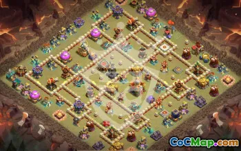 Copy Top Town Hall 16 Base Layouts for CoC #44888