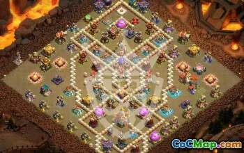 Top Town Hall 16 Base Layouts with Links #44894