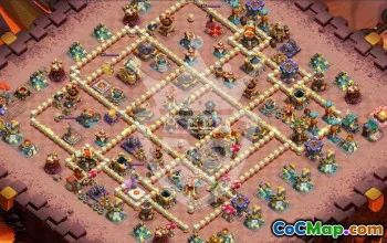 Top TH16 Clash of Clans Base Layouts with Links #44906