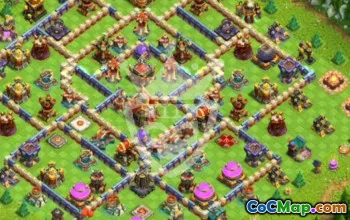 Top TH16 Base Layouts with Copy Links #44913