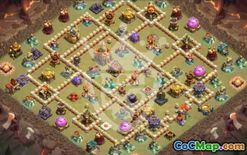Top TH16 Clash of Clans Base Layouts #44917