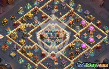 Copy Base Layouts for Town Hall 16 in CoC #44923