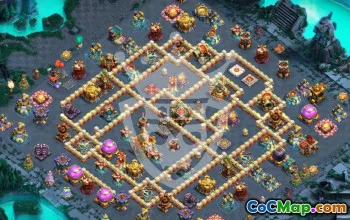 Top Clash of Clans Town Hall 16 Base Layouts #44926