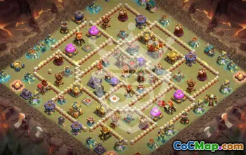 Copy TH16 Base Layouts for Clash of Clans #44929
