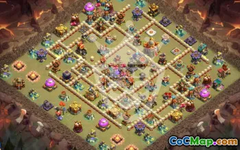 Top Clash of Clans TH16 Base Layouts with Links #44933