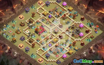 Top Clash of Clans TH16 Base Layouts & Links #44936