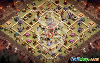 Top TH16 Clash of Clans Base Layouts #45048