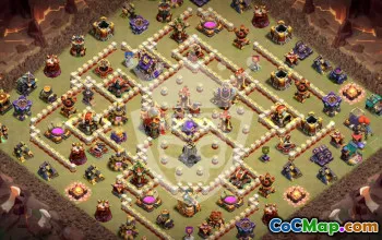 Top Clash of Clans TH16 Base Layouts to Copy #45051