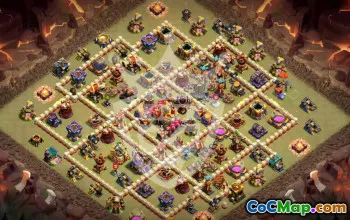 Top CoC Town Hall 16 Base Layouts #45053