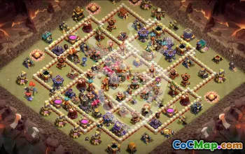 Top CoC Town Hall 16 Base Layouts #45054