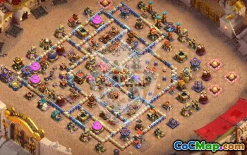 Top TH16 Base Layouts with Copy Links #45337