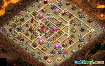 Top TH16 Base Layouts with Copy Links #48304