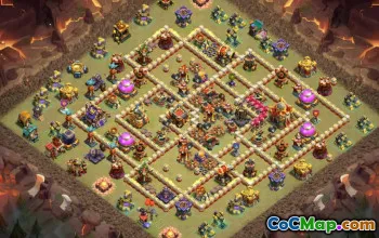 Top Town Hall 16 Base Layouts & Links #48366