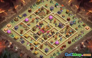 Top TH16 Clash of Clans Base Layouts #48371