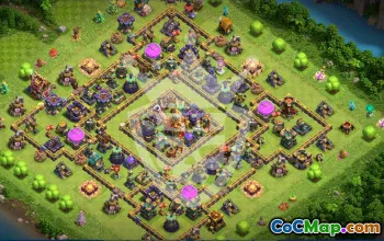 Top Clash of Clans Town Hall 16 Base Layouts #48438