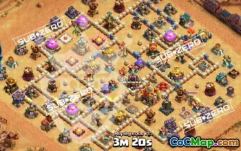 Copy Town Hall 16 Base Layouts #48487