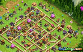Top Clash of Clans Town Hall 16 Base Layouts #49842